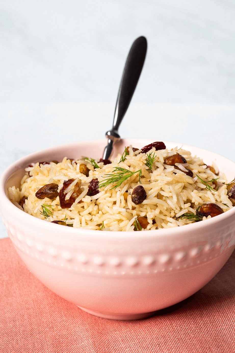 Basmati Rice with Dates, Dill, and Cherries